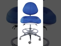 Soft Leather Dentist Stool Unique Comfortable Seat Adjustable Height Dentist Chair With Wheels