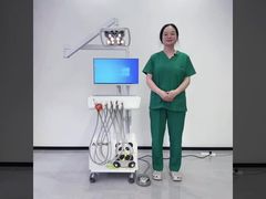 Bộ điều trị nha khoa tất cả trong một với camera HD Intraoral Đèn LED hình bướm Ghế nha khoa tích hợp