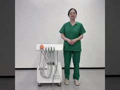 Thiết bị nha khoa di động có máy đo siêu âm tích hợp máy nén khí