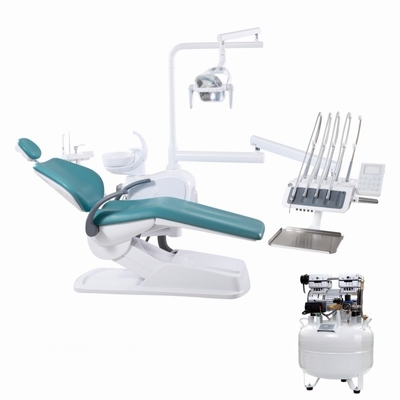 Dental Clinic Complete Dental Unit with LED Sensor Light Top Mounted Dental Chair