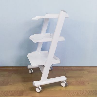 Dental Clinic 3 Layer Dental Trolley Hospital Mobile Instrument Cart With 4 Universal Wheels