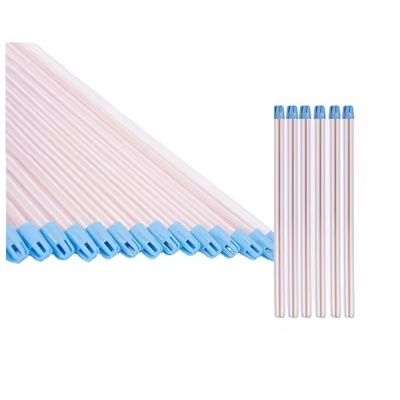 Ống hút nước bọt nha khoa bằng PVC dẻo với đầu hút đồng, dùng một lần