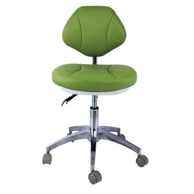 Big Cushion Dental Assistant Nurse Stool Comfortable Backrest Custom Dentist Stool