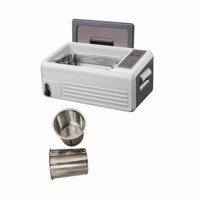 Máy rửa siêu âm gia đình bán chạy nhất SUS304 6L Phòng thí nghiệm nha khoa Máy rửa hơi