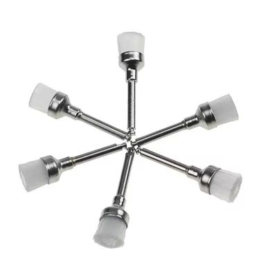 Bộ răng dùng một lần màu sắc đánh bóng chải răng nylon đánh bóng răng răng Prophy chải răng