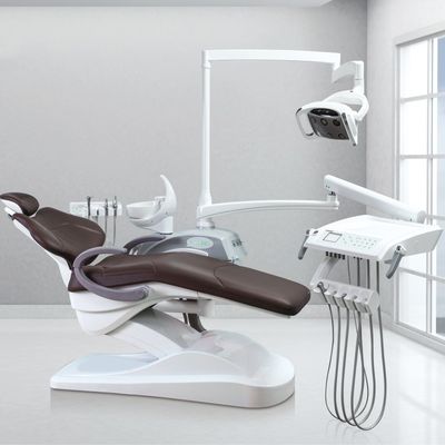 Thiết kế sang trọng Ghế nha khoa đệm mềm lớn Ghế nha khoa nhiều màu với 9 bộ nhớ