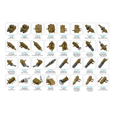 Van đồng ghế nha khoa vật liệu Đồng Nhà máy Phật Sơn Đơn vị nha khoa và Phụ tùng