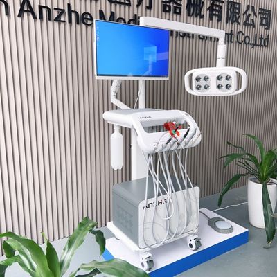 Foshan Factory 550W Dental Mobile Cart Dental Clinic Đơn vị nha khoa di động với đèn