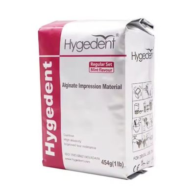 Vật liệu lấy dấu alginate nha khoa Hygedent Alginate cho chỉnh nha