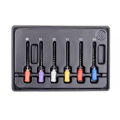Sử dụng bằng tay Dental Root Canal Reamer Rotary Endodontics Direct Canals Files NiTi Root Canal Files