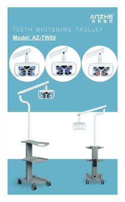 Máy làm trắng răng Máy loại bỏ vết răng Máy làm trắng răng LED đèn với xe tải di động