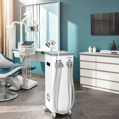 Đơn vị hút răng di động với bể nước bẩn thoát nước tự động máy hút nước 800L mỗi phút