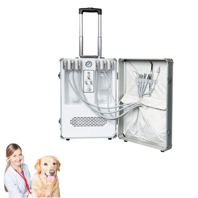 Thiết bị nha khoa thú y cầm tay Động vật nuôi Điều trị răng Hộp hành lý Chăm sóc răng động vật Thú y Đơn vị điều trị răng di động