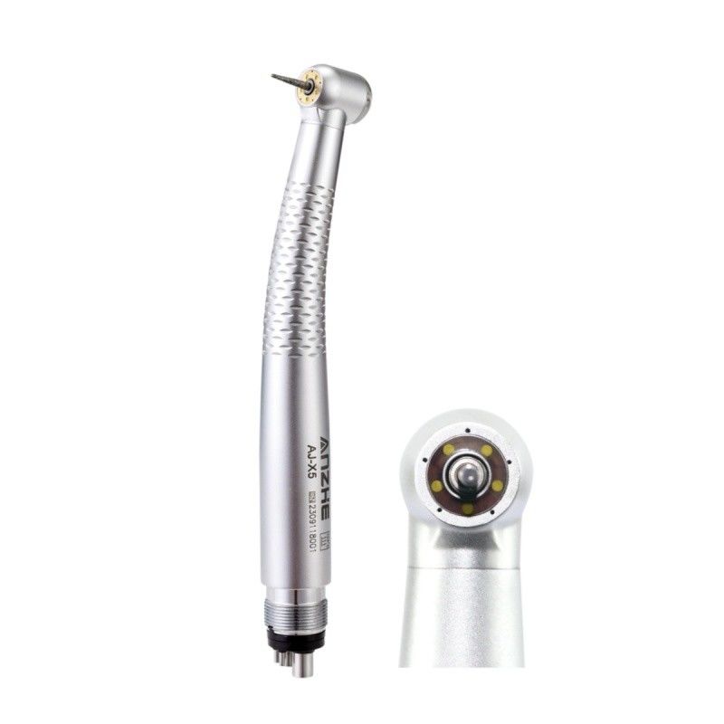 5 Water Spray High Speed Air Turbine Shadowless LED Light Dental Handpiece