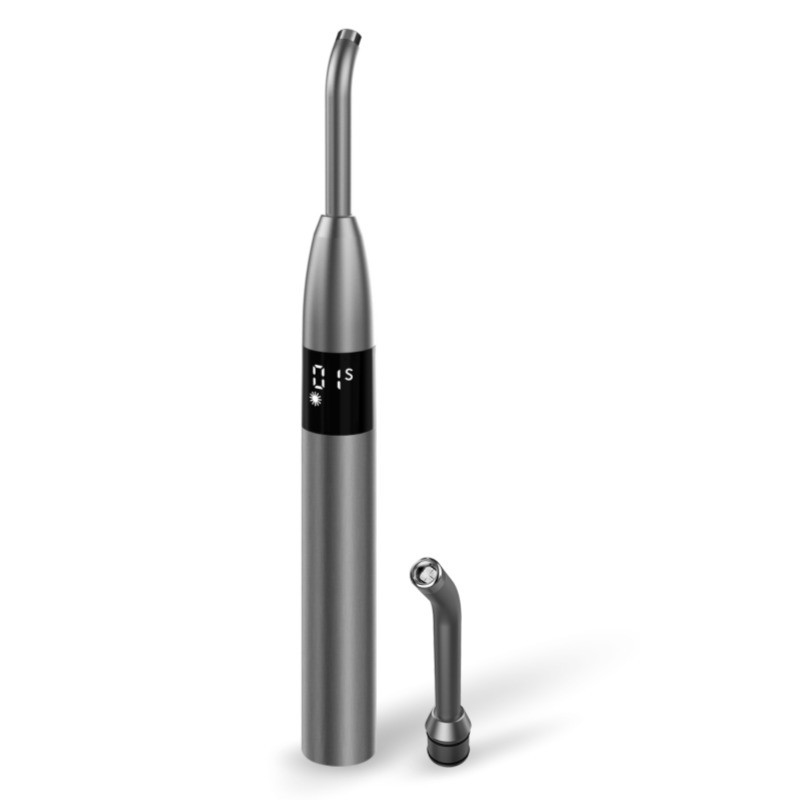 Đầu kim loại Đèn nha khoa 1 giây không dây LED công suất mạnh Đèn chiếu sáng nha khoa