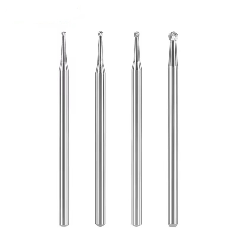 Phòng thí nghiệm nha khoa Tungsten Carbide Burs 10pcs/Box Dental Round Carbide Burs cho đánh bóng