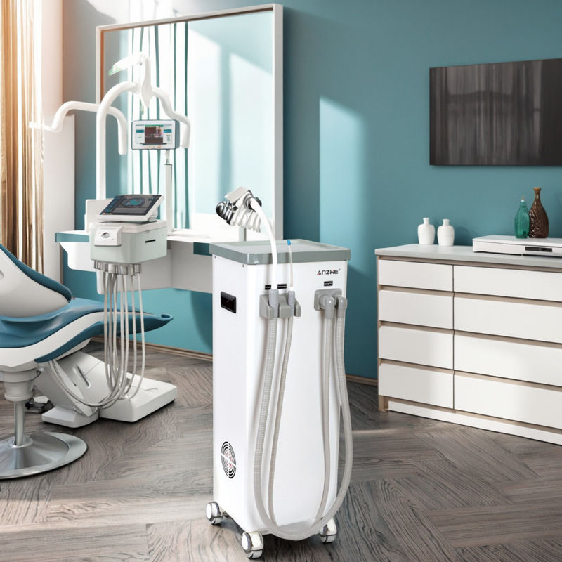 Đơn vị hút răng di động với bể nước bẩn thoát nước tự động máy hút nước 800L mỗi phút