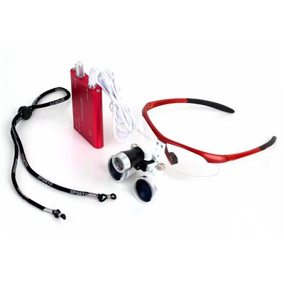 Giá tốt Kính lúp nha khoa 2.5X/3.5X với đèn LED chiếu sáng đầu - Dụng cụ phẫu thuật hữu ích trực tuyến