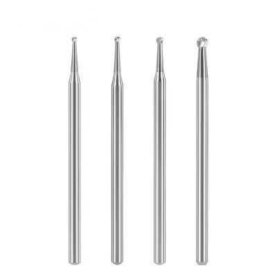 Giá tốt Phòng thí nghiệm nha khoa Tungsten Carbide Burs 10pcs/Box Dental Round Carbide Burs cho đánh bóng trực tuyến