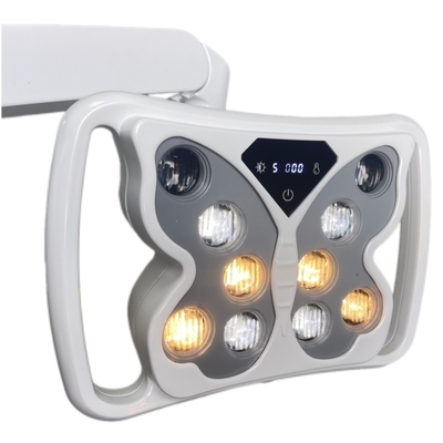 70000 LUX Đèn phẫu thuật nha khoa 10 bóng đèn hình bướm Đèn phẫu thuật cho đơn vị nha khoa