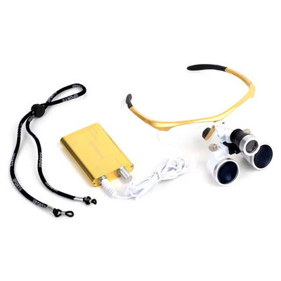 Kính lúp phẫu thuật không dây với đèn LED, nhẹ, kính lúp phẫu thuật nha khoa 3.5X