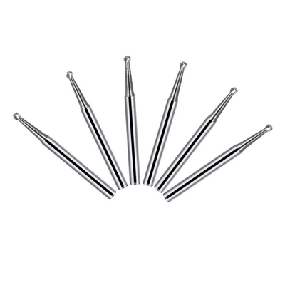 Mũi khoan tungsten carbide nha khoa loại tròn nhiều kích cỡ 2.35mm, mũi khoan carbide đánh bóng nha khoa chất lượng cao