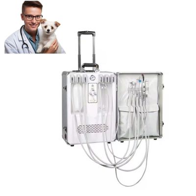Giá tốt răng động vật sạch thiết bị phẫu thuật nha khoa di động Phòng khám thú y sử dụng đơn vị trị liệu nha khoa đơn vị nha khoa di động cầm tay trực tuyến