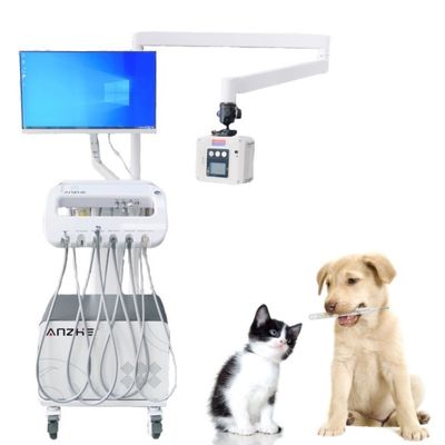 Giá tốt Vet Medical New Portable Dental Device Mobile Dental Unit for Pets Luxury Dental Equipment Trolley Cart With X Ray trực tuyến
