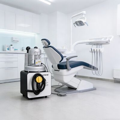 Giá tốt Máy hút nha khoa di động 1300W Hệ thống hút phẫu thuật nha khoa Máy bơm hút nha khoa công suất cao cho phòng khám nha khoa trực tuyến