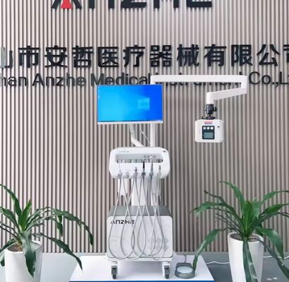 Giá tốt Xe đẩy nha khoa di động có X-quang và xe đẩy trị liệu nha khoa PC, xe đẩy nha khoa di động có máy nén cho phòng khám trực tuyến