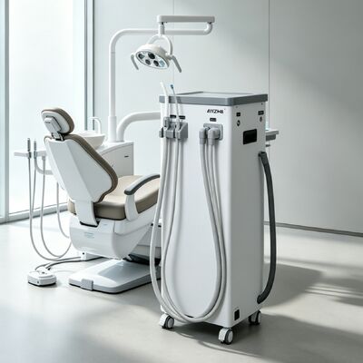 Giá tốt Đơn vị hút răng di động với công suất hút cao 800L/min 56dB hoạt động tiếng ồn thấp và hệ thống thoát nước tự động trực tuyến