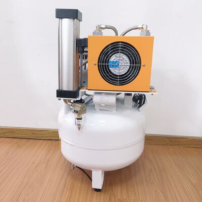 Giá tốt Máy nén không khí nha khoa không dầu 32L với máy sấy ️ Không khí sạch, tiếng ồn thấp, tiết kiệm năng lượng cho phòng khám trực tuyến