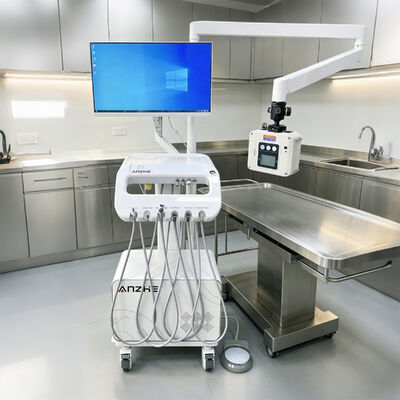Giá tốt Thiết bị Nha khoa Thú y Di động Tích hợp X-quang và Cảm biến, Thiết bị Nha khoa Thú y Di động Tất cả trong Một với Máy nén khí và Hệ thống Hút cho Phòng khám Thú y trực tuyến