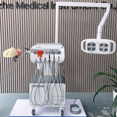 Giá tốt 550W 0.8Mpa 38DB Máy Đào Tạo Nha Khoa Di Động Có Máy Nén Khí Cho Đầu Giả Mô Phỏng Trường Nha Khoa trực tuyến