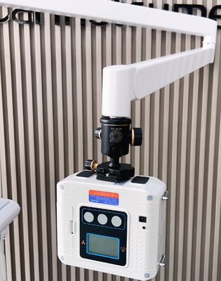 Giá tốt Đơn vị nha khoa thú y di động di động với camera tia X 4K và máy nén không dầu để điều trị nha khoa thú cưng trực tuyến