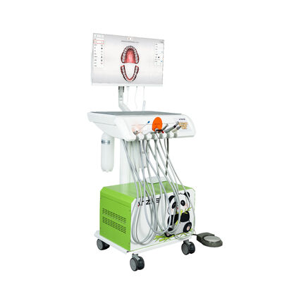 Giá tốt Xe đẩy nha khoa thú y với máy ảnh miệng Bộ phận nha khoa thú cưng di động Máy trạm nha khoa thú y di động với máy nén khí OEM trực tuyến