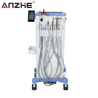 Giá tốt Đơn vị nha khoa di động với máy nén không dầu 550W 10L bể không khí không gỉ và tiếng ồn thấp 38DB cho thiết bị nha khoa thú y trực tuyến
