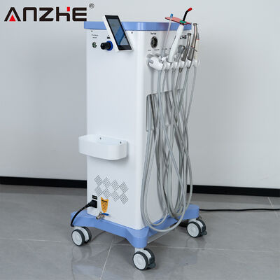 Giá tốt Máy nha khoa di động với máy nén khí không dầu 550W, tay khoan vi động cơ LED và máy cạo vôi siêu âm Woodpecker trực tuyến