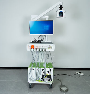 Giá tốt Đơn vị nha khoa di động với cảm biến X-Ray & Digital tích hợp và máy nén không dầu 550W cho X-Ray di động siêu nhẹ 1.7kg trực tuyến