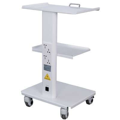 Giá tốt Chiếc xe di động nha khoa 3 tầng bền vững ∙ Trolley dụng cụ cuộn bằng thép cuộn lạnh cho phòng khám, phòng thí nghiệm và đào tạo nha khoa ∙ Factory Direct trực tuyến