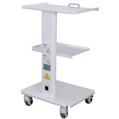 Chiếc xe di động nha khoa 3 tầng bền vững ∙ Trolley dụng cụ cuộn bằng thép cuộn lạnh cho phòng khám, phòng thí nghiệm và đào tạo nha khoa ∙ Factory Direct