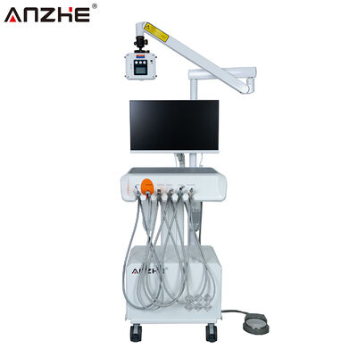 Giá tốt Đơn vị nha khoa di động với Máy X-Ray Máy cảm biến kỹ thuật số Camera nội miệng và Máy tính màn hình cảm ứng 23,8 inch Hệ thống hình ảnh nha khoa hoàn chỉnh trực tuyến