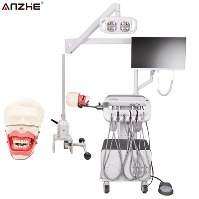 Giá tốt Đơn vị nha khoa di động có mô phỏng gây mê Phantom Head Dental Training Workstation Hệ thống giáo dục gây mê địa phương cho các trường nha khoa trực tuyến