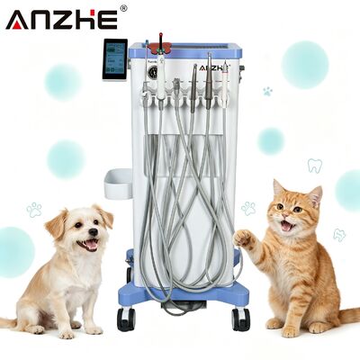 Giá tốt Máy Nha Khoa Thú Y Di Động ANZHE 550W, Trạm Làm Việc Nha Khoa Thú Cưng Tích Hợp Tất Cả Trong Một với Hoạt Động Siêu Yên Tĩnh 58dB trực tuyến