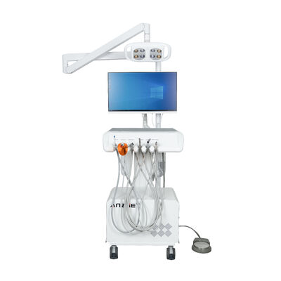 Giá tốt Đơn vị nha khoa di động với đèn nha khoa LED xe tải điều trị di động Hệ thống hút khí nén tích hợp trực tuyến