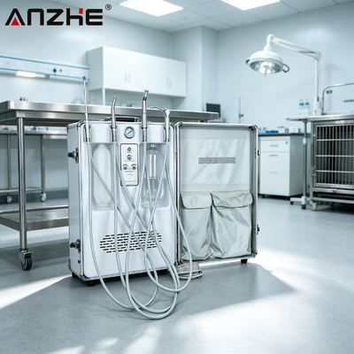 Giá tốt Bộ Nha Khoa Di Động ANZHE Cấu Hình Cao Cấp Tích Hợp Máy Nén Khí 550W Dành Cho Phòng Khám Nha Khoa và Thú Y trực tuyến