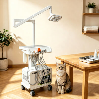 Giá tốt Máy Nha Khoa Di Động với Đèn Nha Khoa LED, Máy Nén Khí Tích Hợp, Máy Hút, Máy Cạo Vôi Răng, Đèn Quang Trùng, Trạm Làm Việc Nha Khoa Di Động cho Phòng Khám trực tuyến