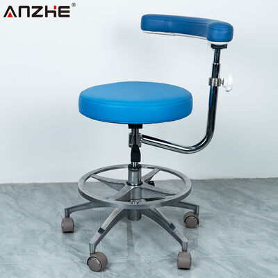 Giá tốt Thang trợ lý nha khoa có độ cao điều chỉnh và ghế da microfiber trực tuyến